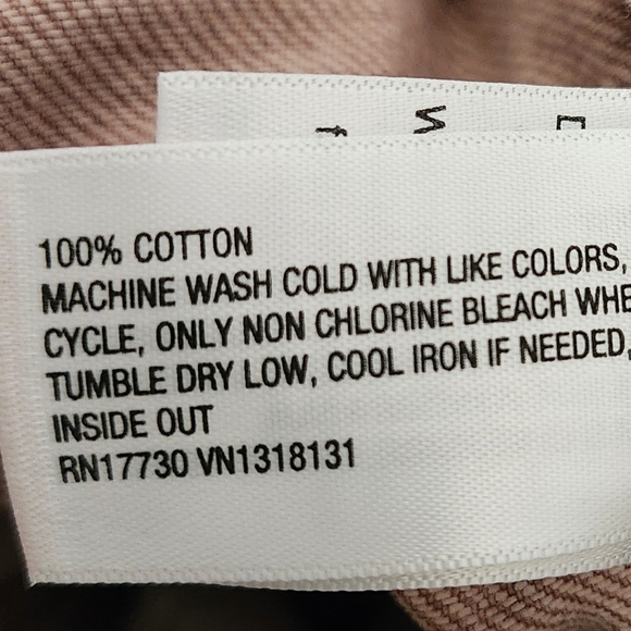 NWT Universal Thread Pink 90's Baggy Jeans Size 00 - Picture 8 of 8